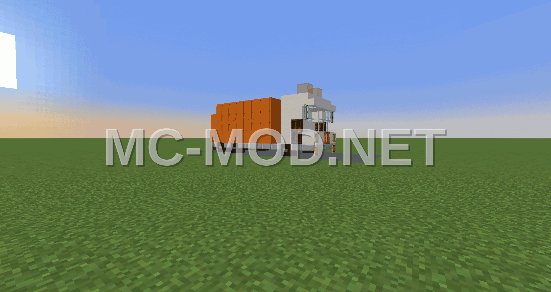 City Garbage Truck Model