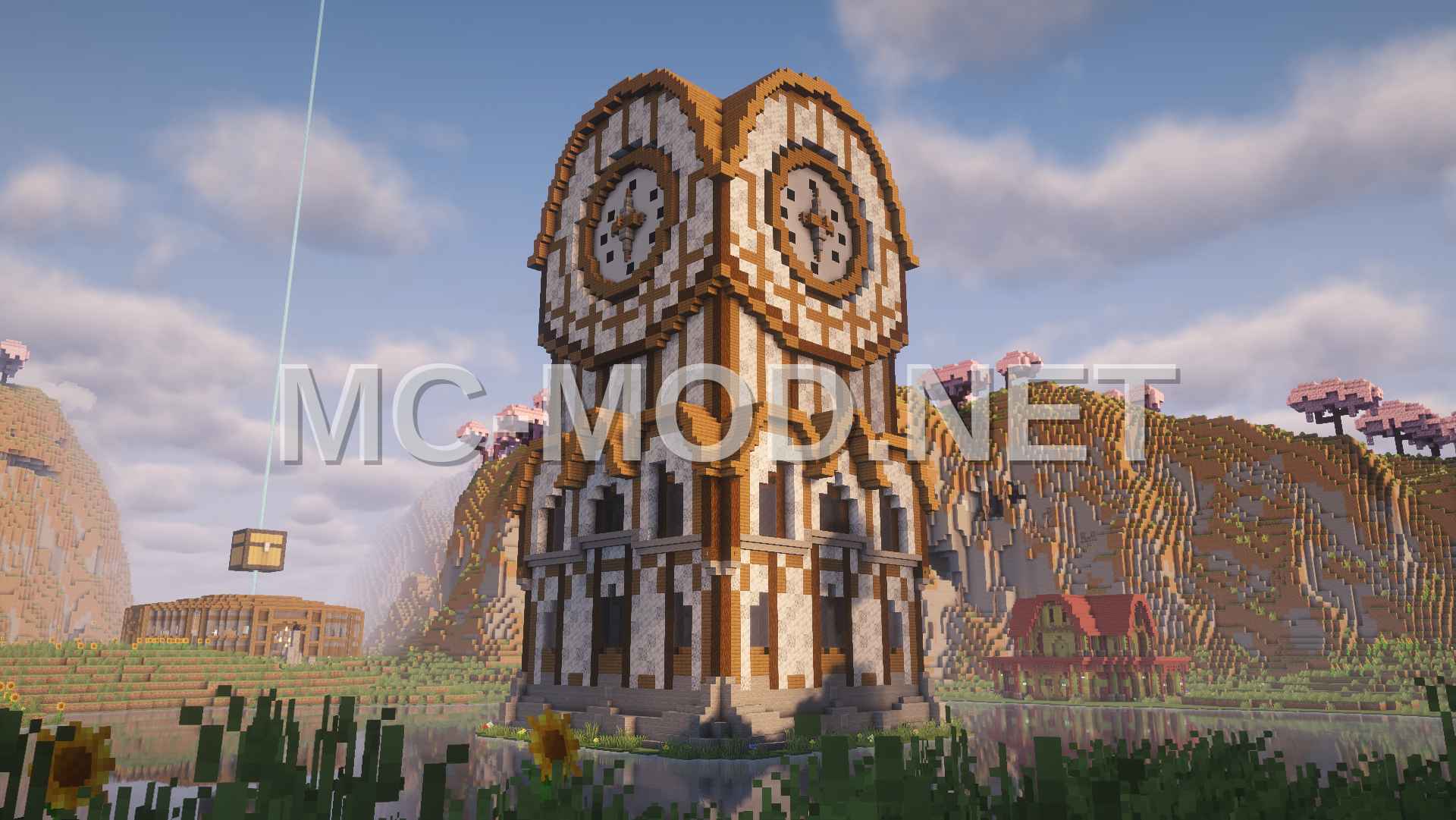 Clock Tower Mob Farm Structure