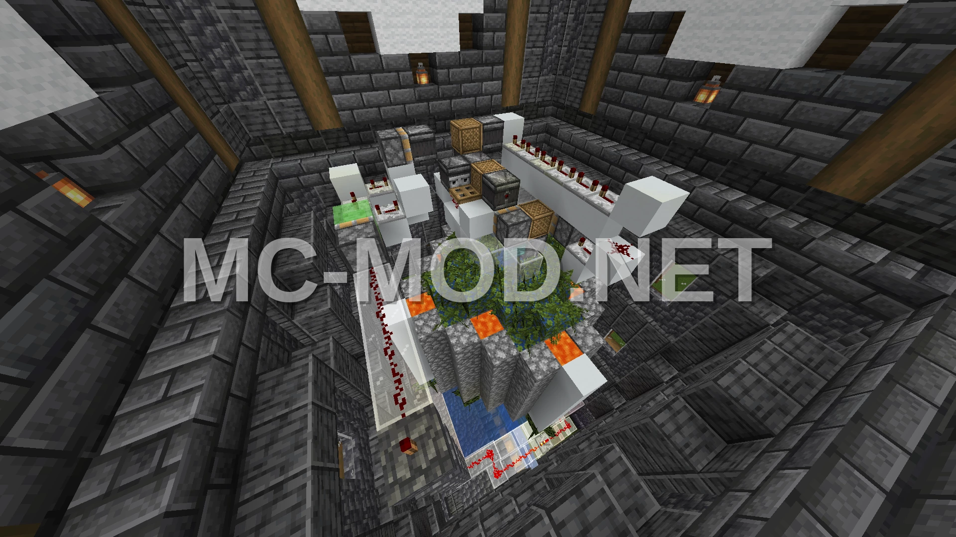 Cobblestone Generator Clock Tower