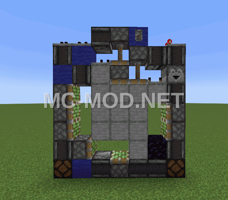 Compact 3×3 Piston Door