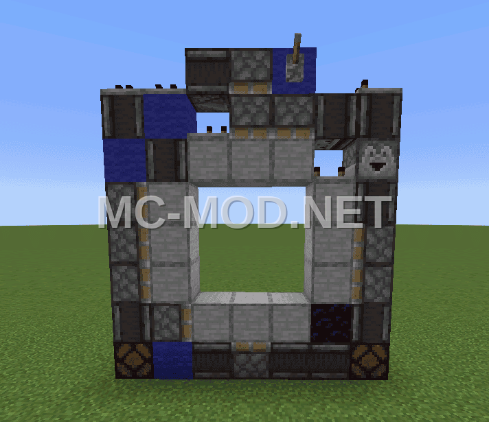 Compact 3×3 Piston Door