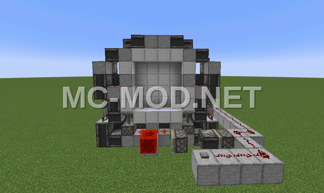 Compact 4×4 Piston Door