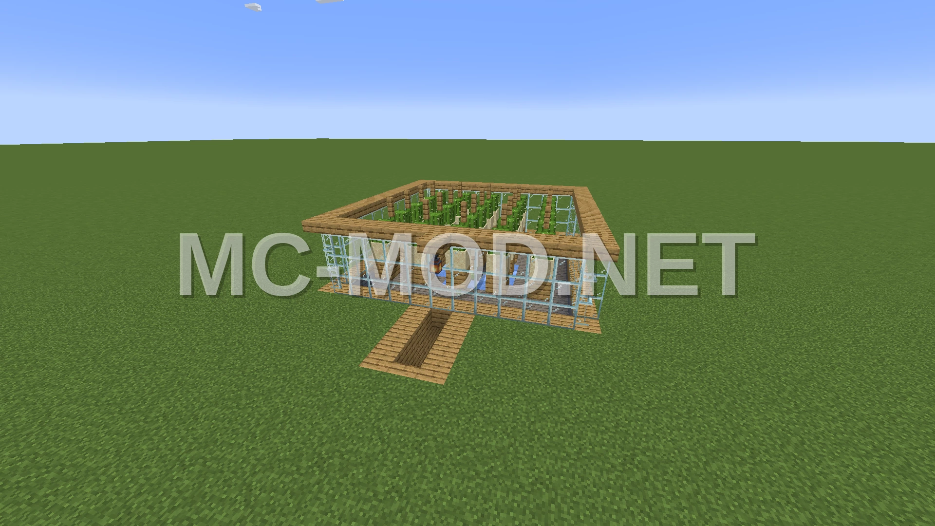 Compact Automatic Cactus Farming Setup