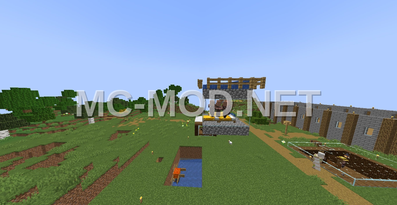 Compact Efficient Iron Golem Farm