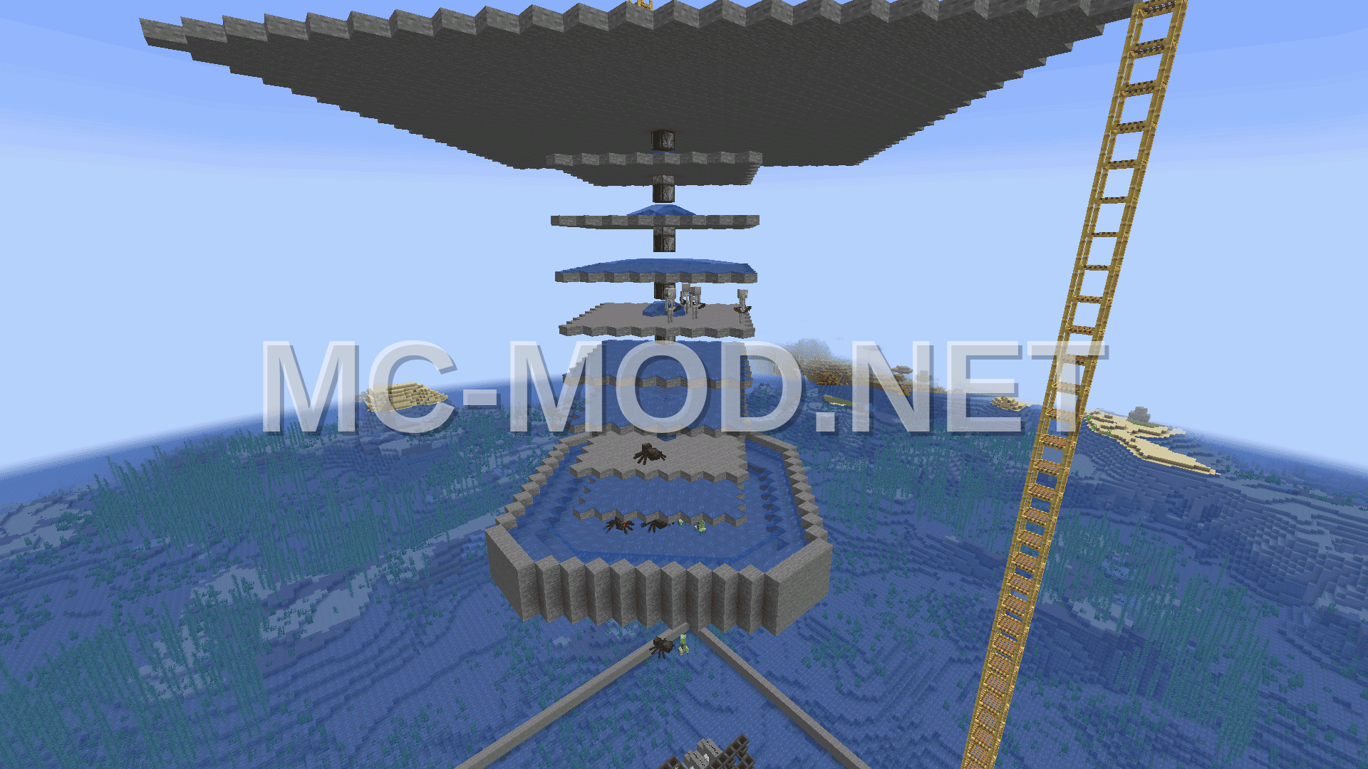 Compact Mob Farm Structure