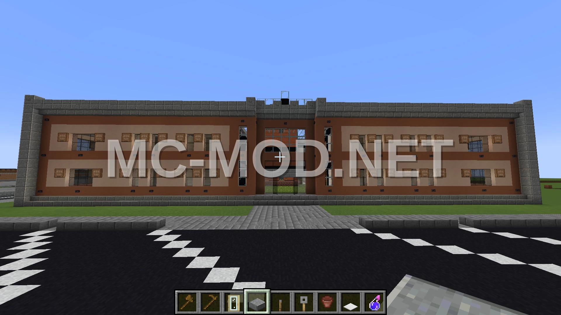 Compact Two-Story Office Building