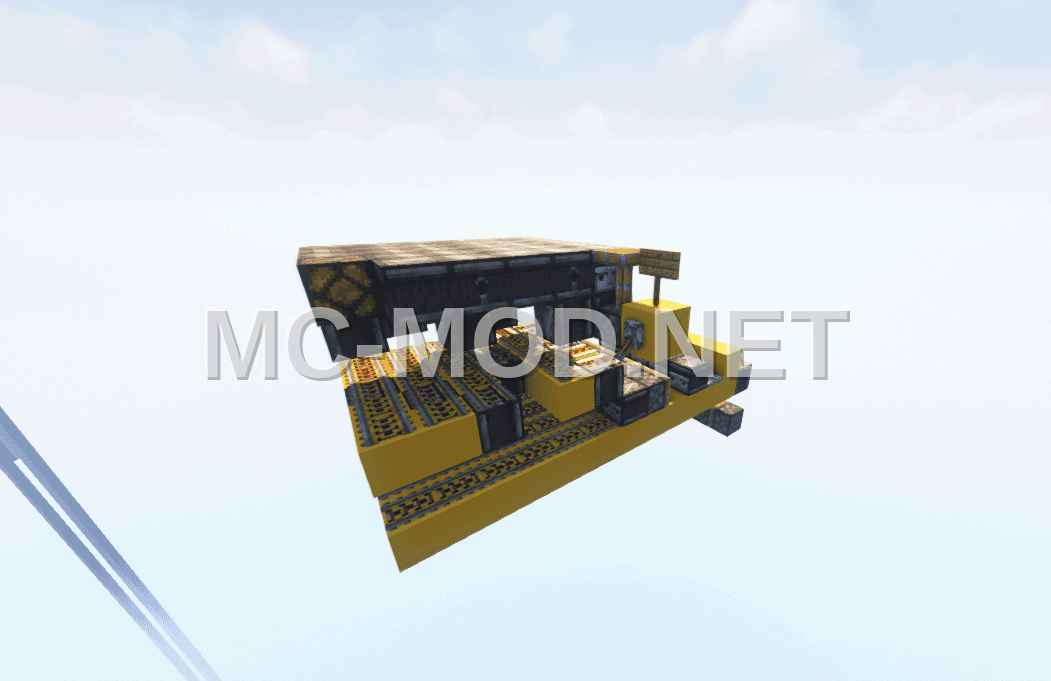 Complicated Piston Machine