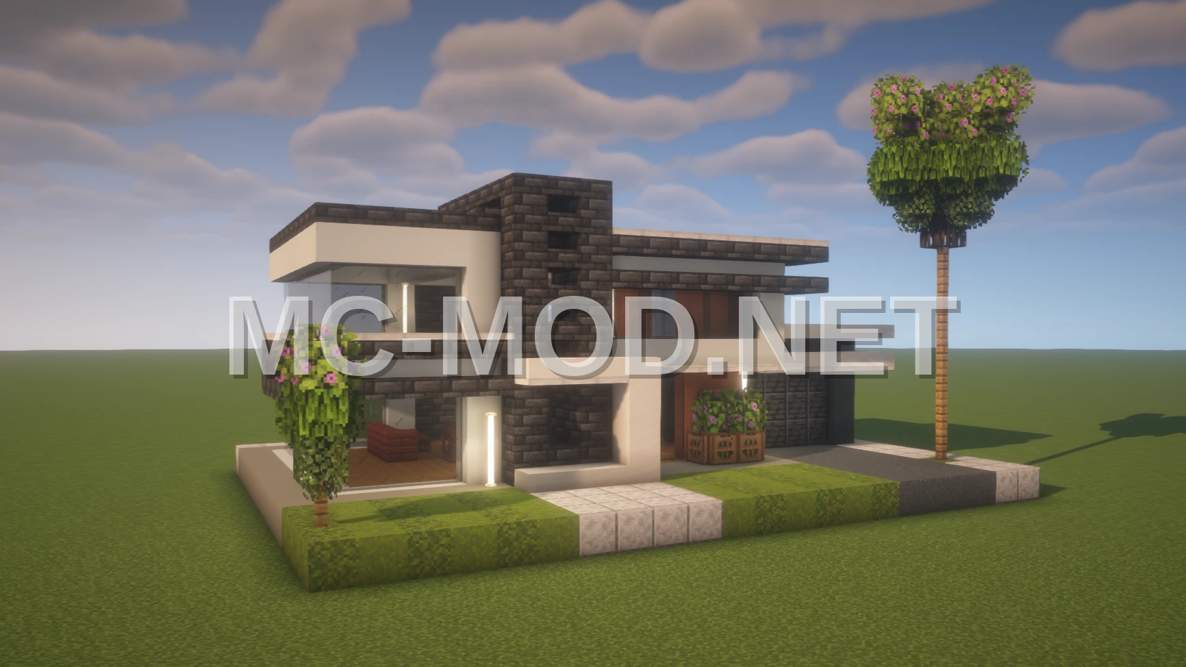 Contemporary Luxury Mansion Architectural Build