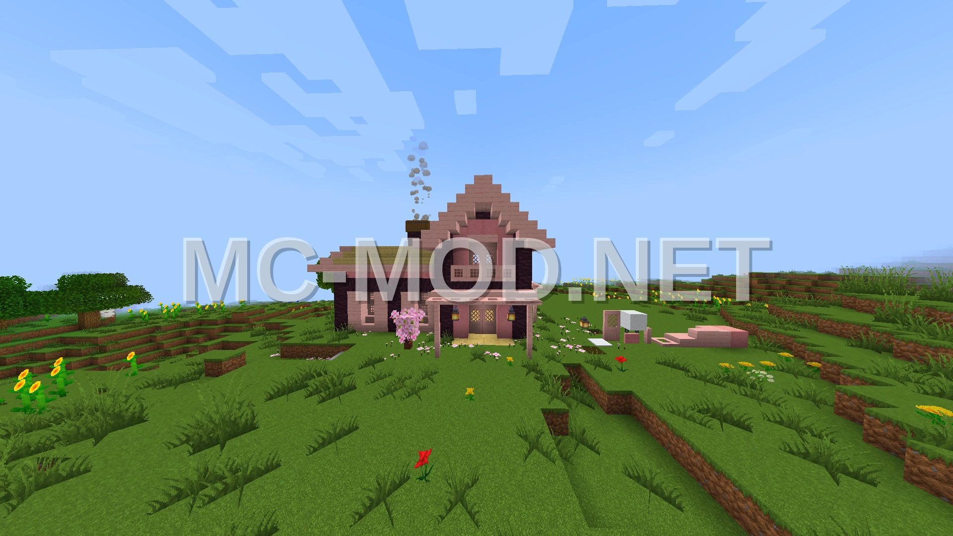 Cozy Cherry Blossom Cottage Build