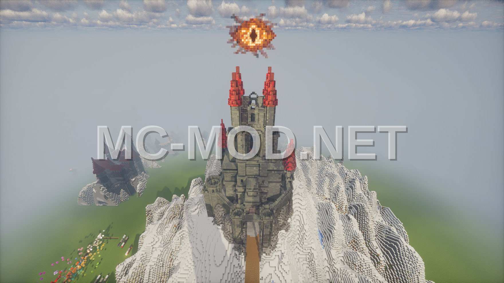 Dark Fantasy Castle Structure