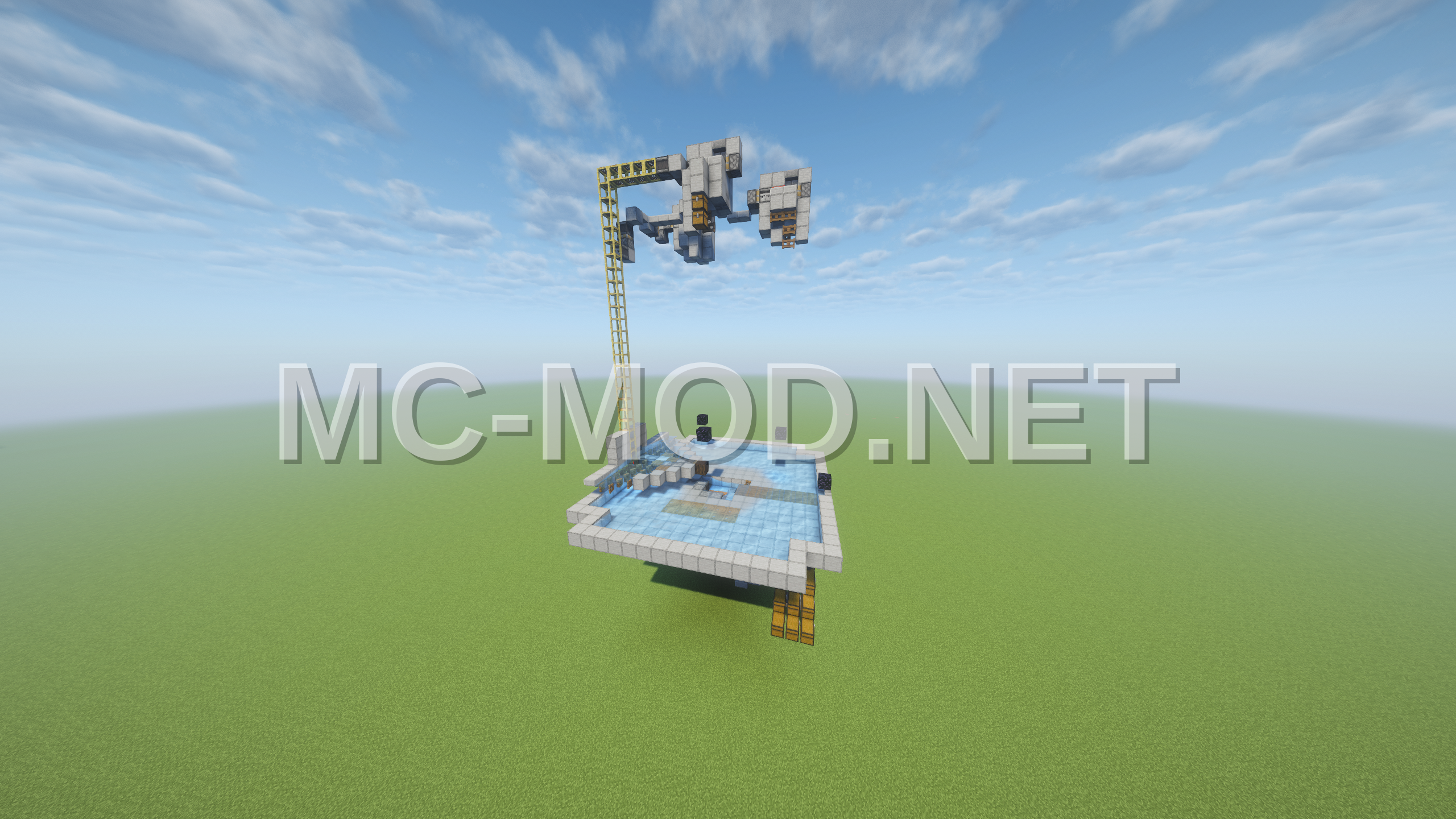 Dark Oak Tree Farm Design