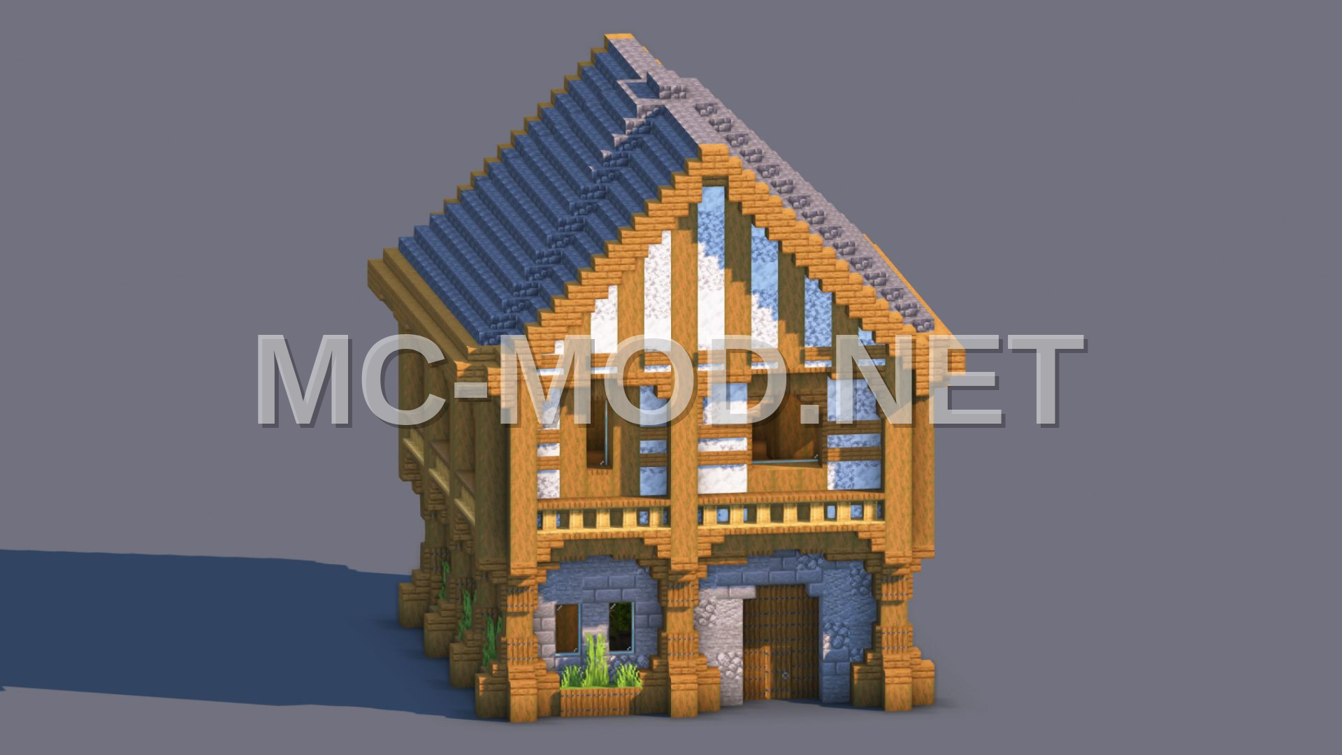 Detailed Medieval Home Survival Build with Interior