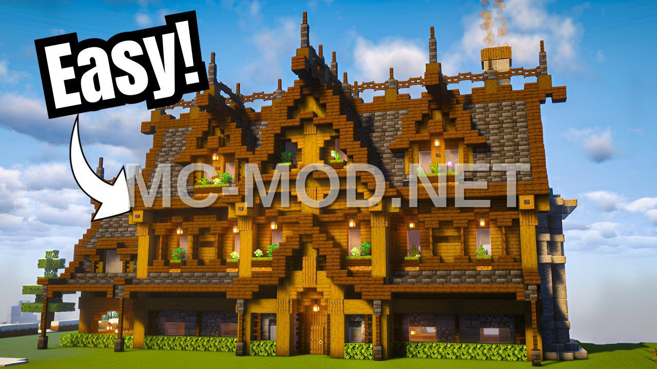 Detailed Medieval Residence with Furnished Interior