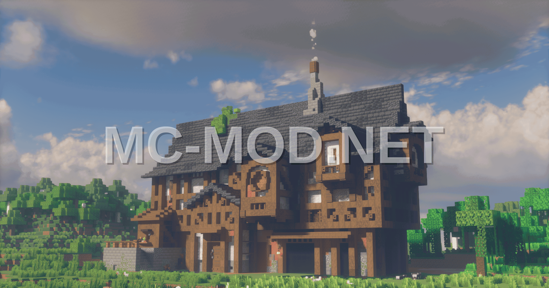Detailed Medium Sized Medieval House