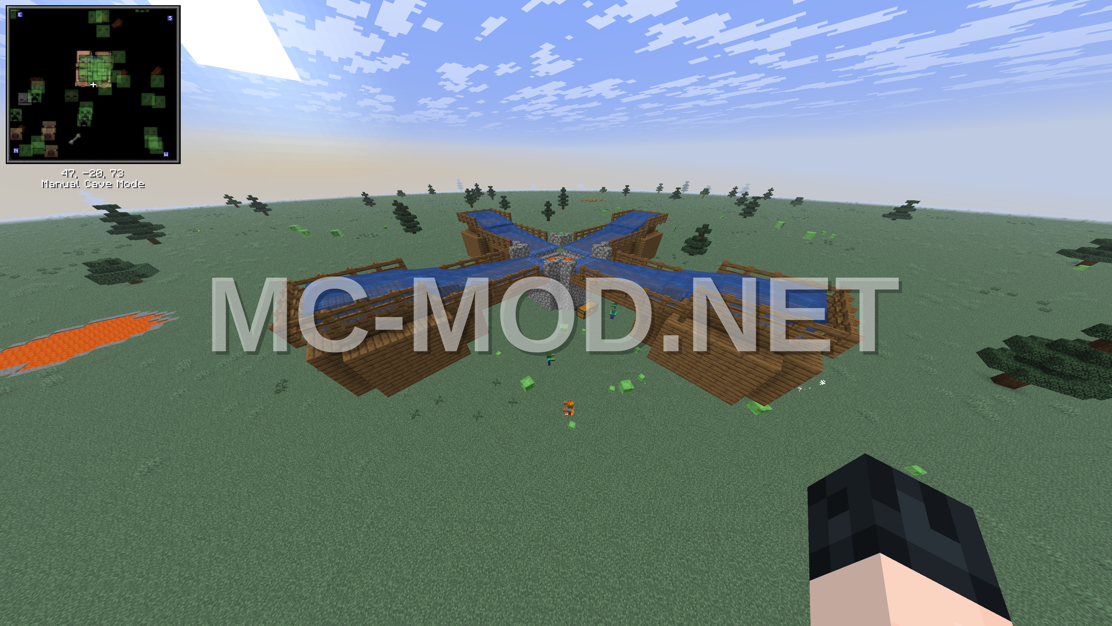 Early Game Iron Farm Structure