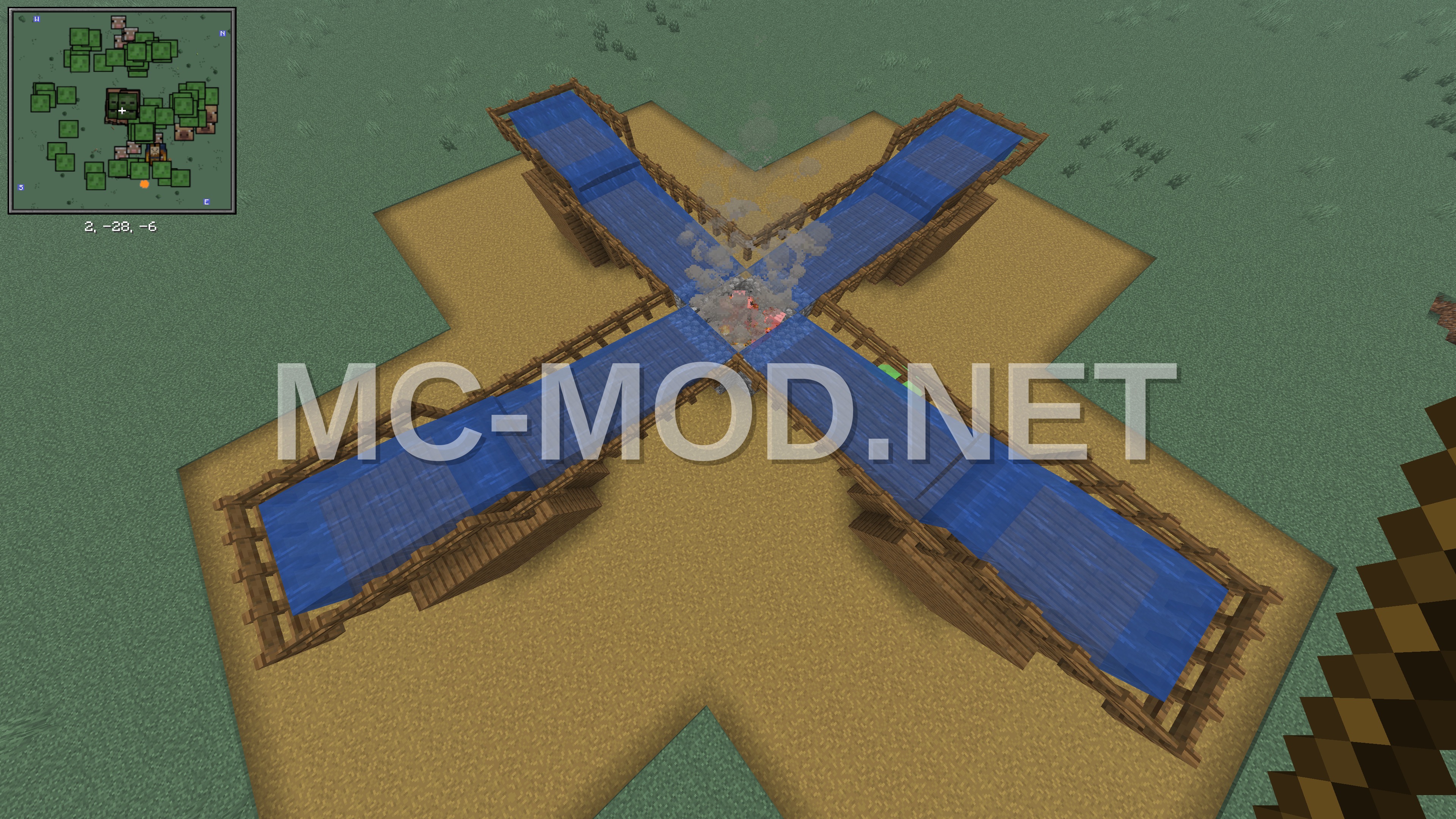 Early Game Iron Farm Structure