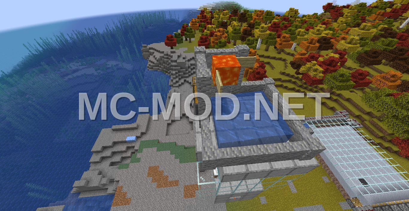 Efficient Iron Farm For Minecraft