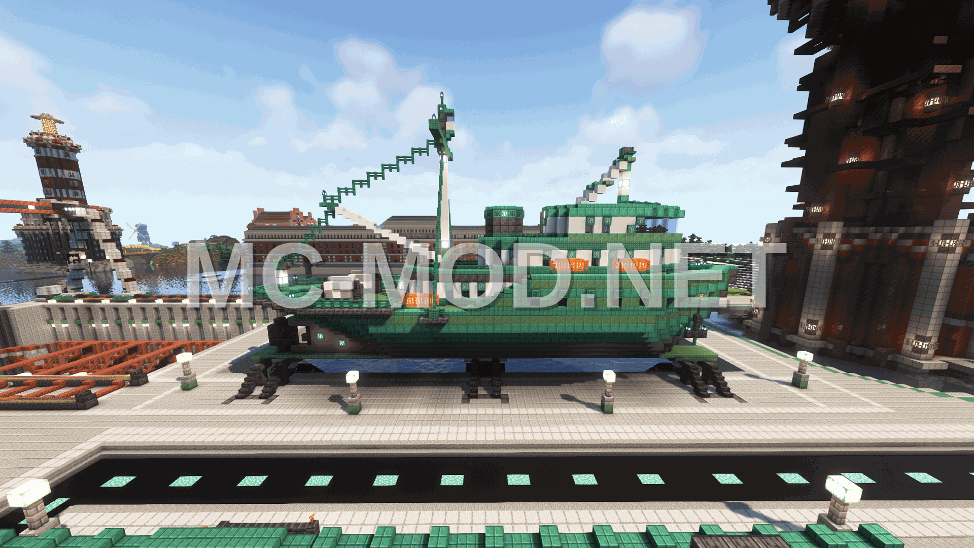 Emerald Copper Fishing Boat