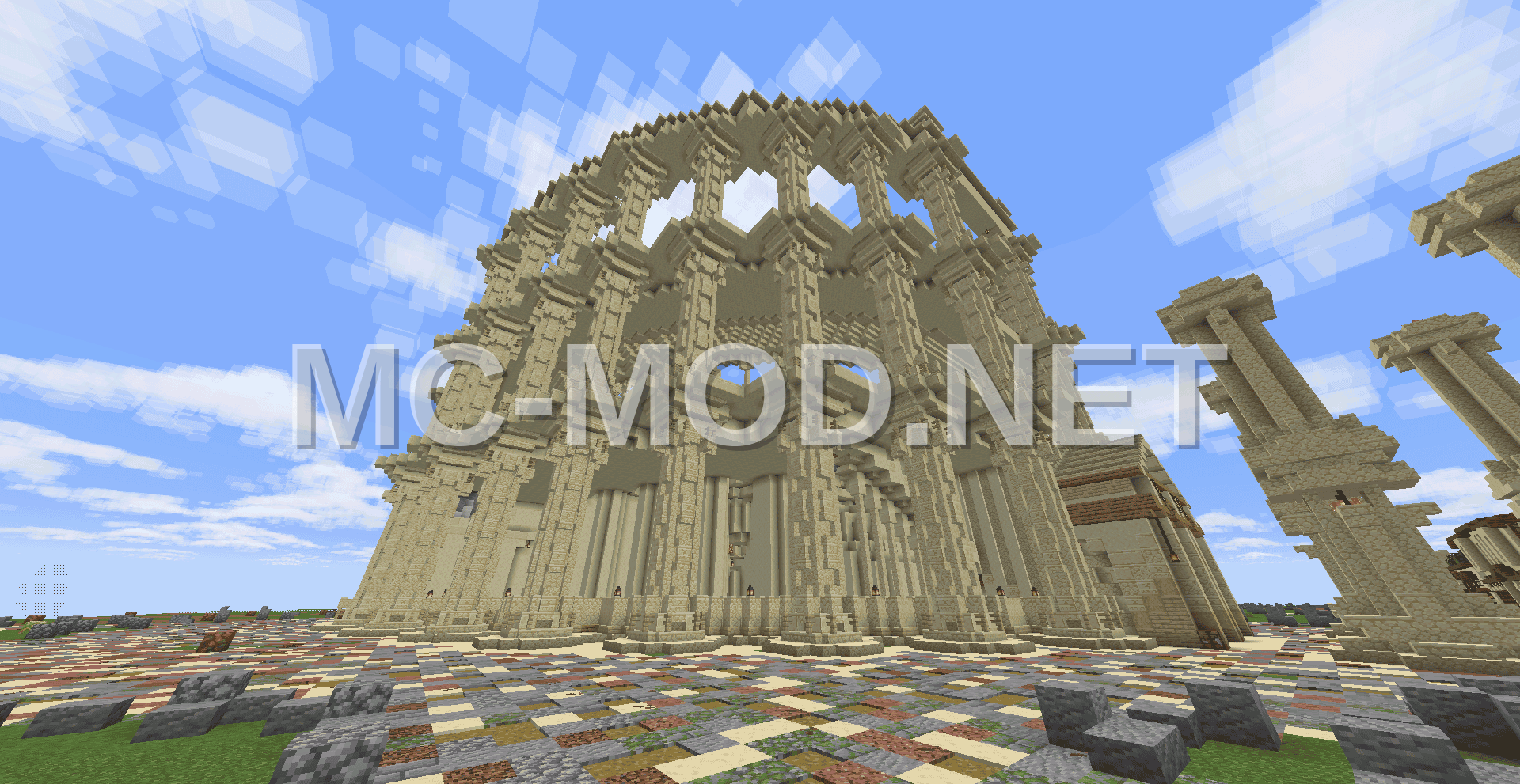 Epic Medieval Coliseum Arena Build