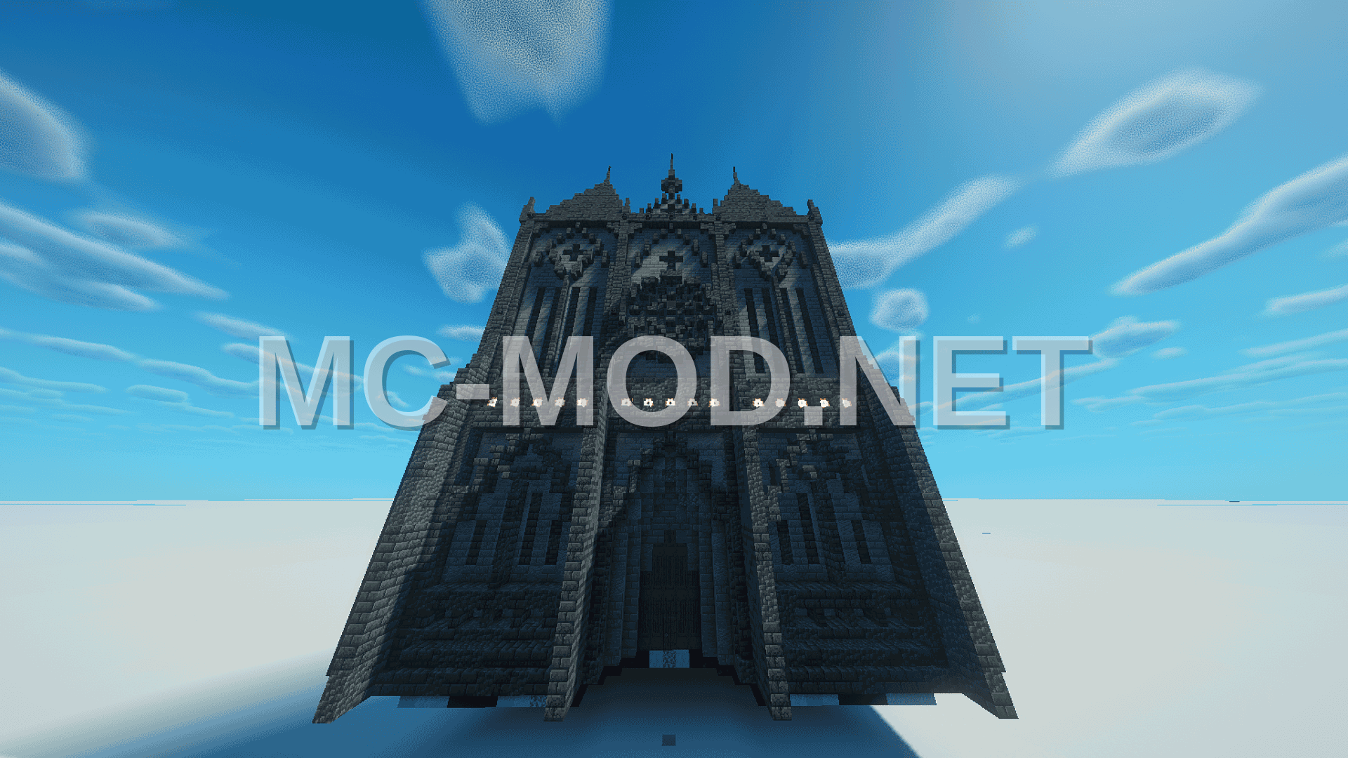 Fantasy Gothic Cathedral Architectural Build