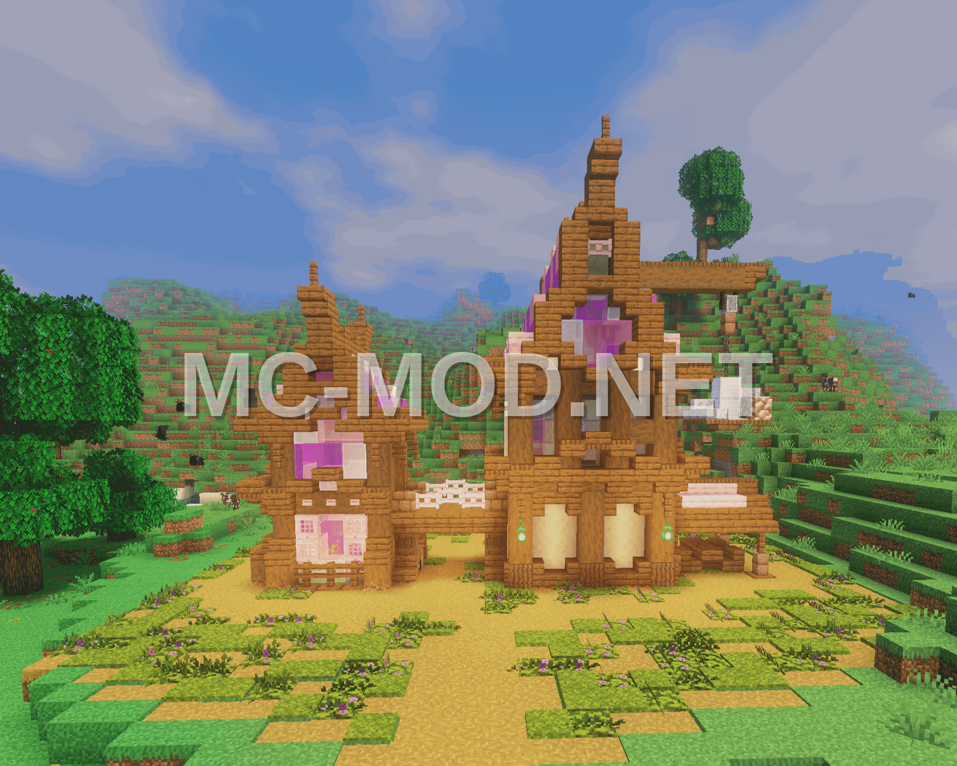 Fantasy Iron Farm Structure