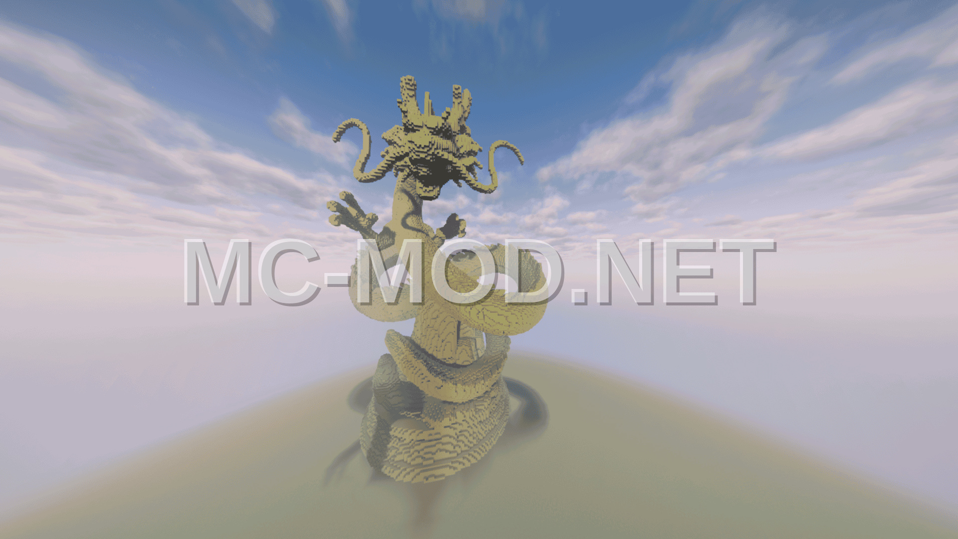 Giant Chinese Dragon Statue