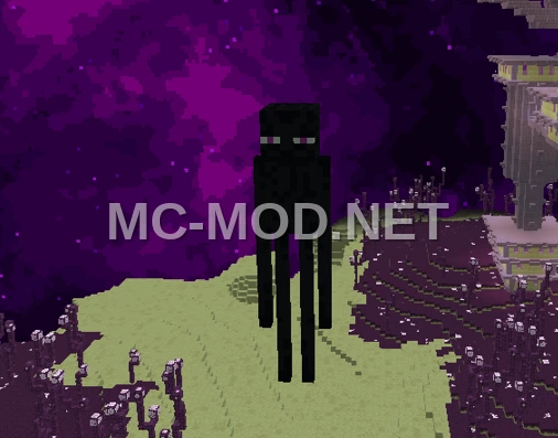 Giant Enderman Statue
