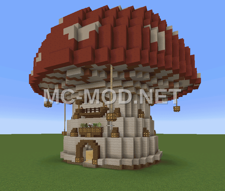 Giant Mushroom House