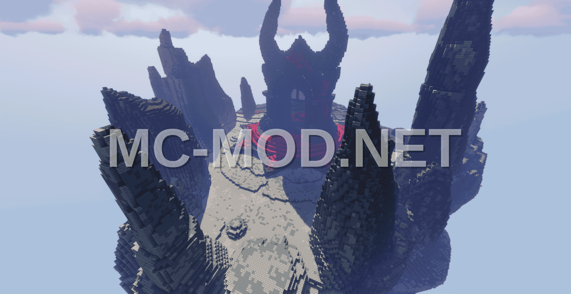 Giant Nether Portal Island