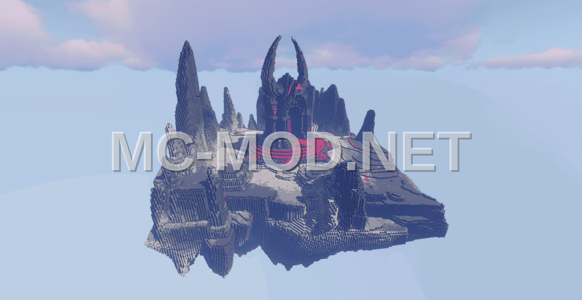 Giant Nether Portal Island