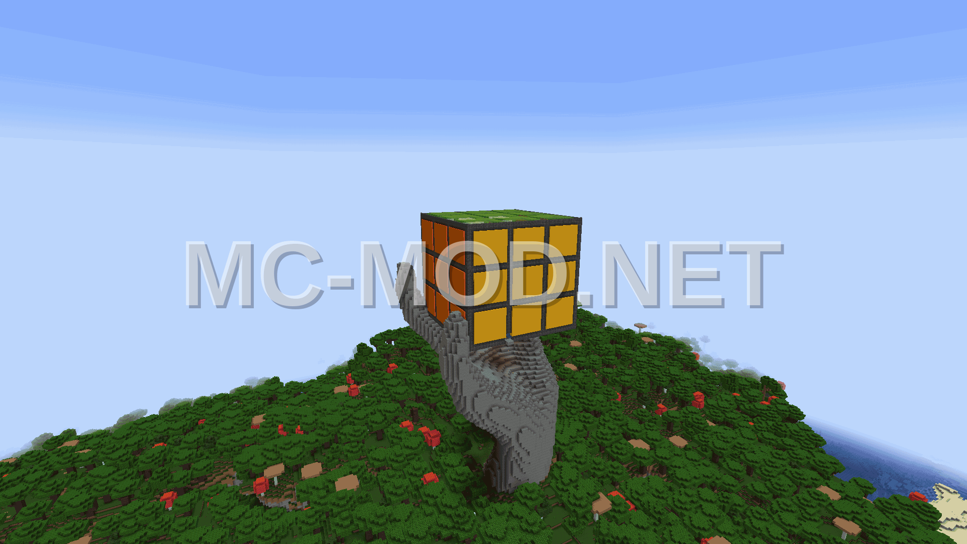 Giant Rubik Cube Iron Farm Schematic
