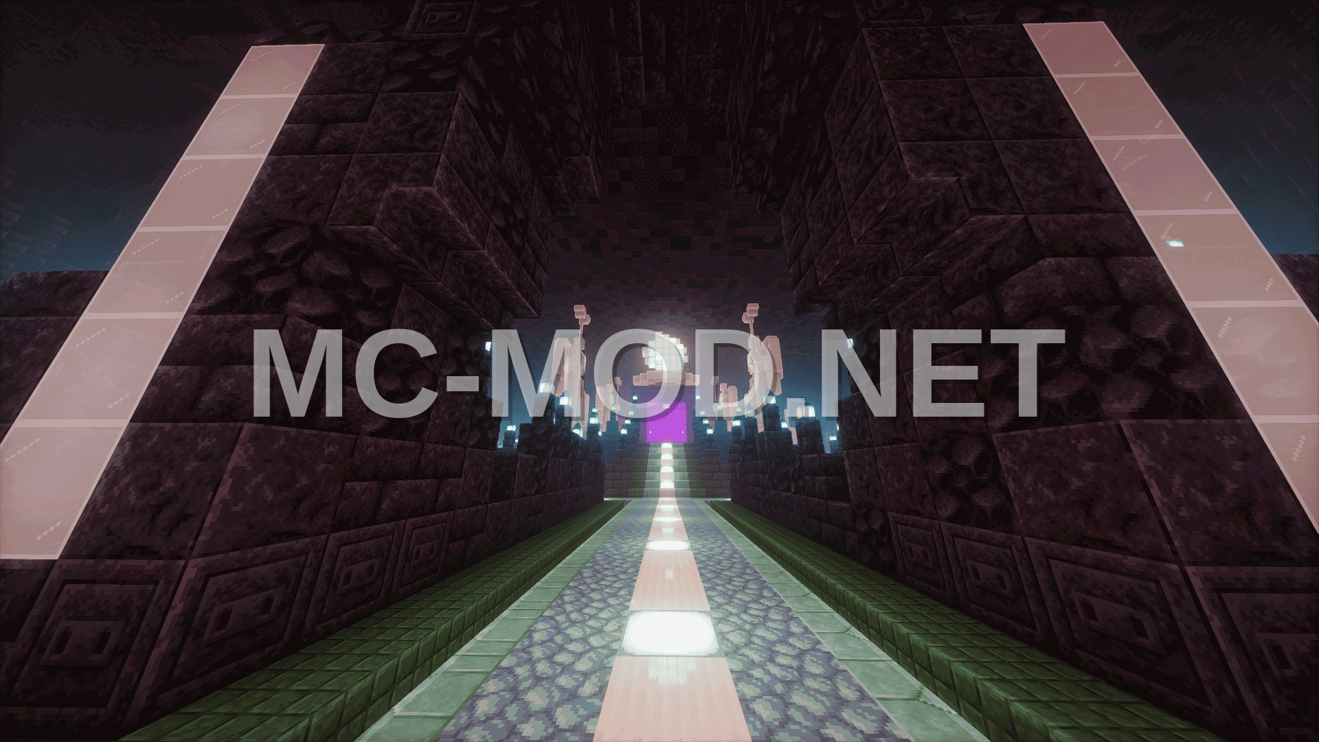 Gothic Nether Hub Transportation System