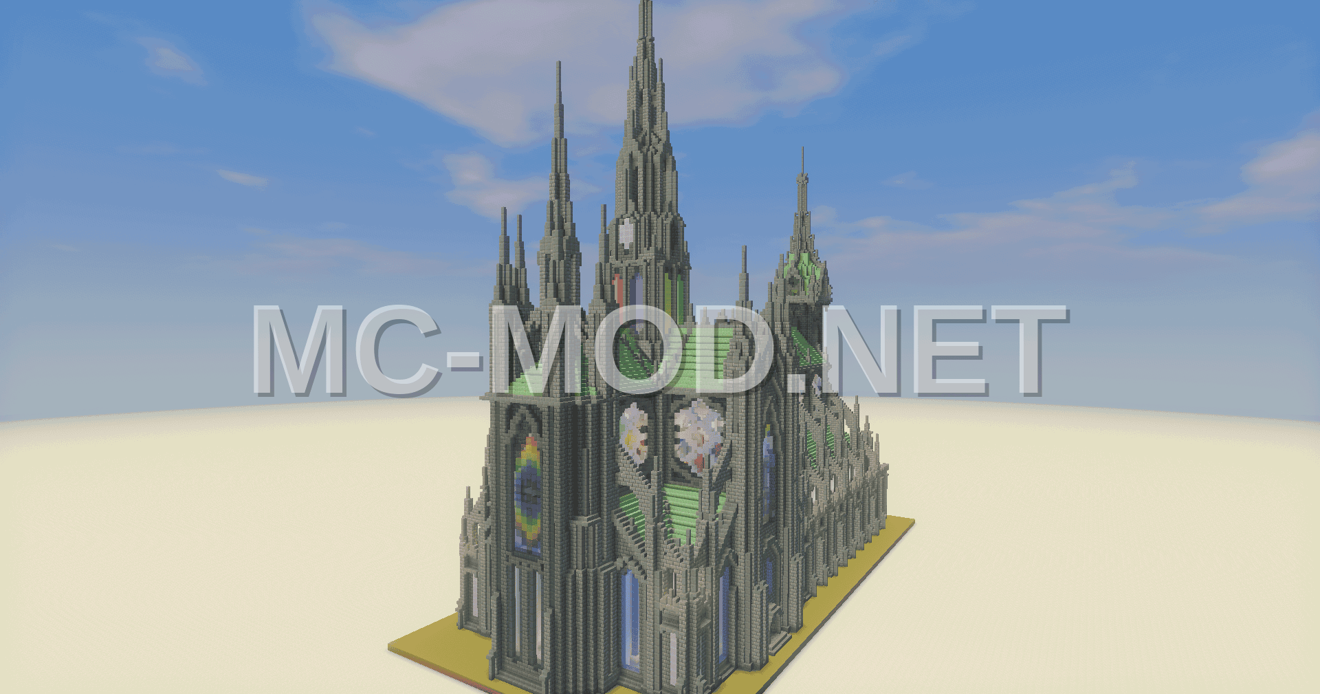 Gothic Style Cathedral Structure