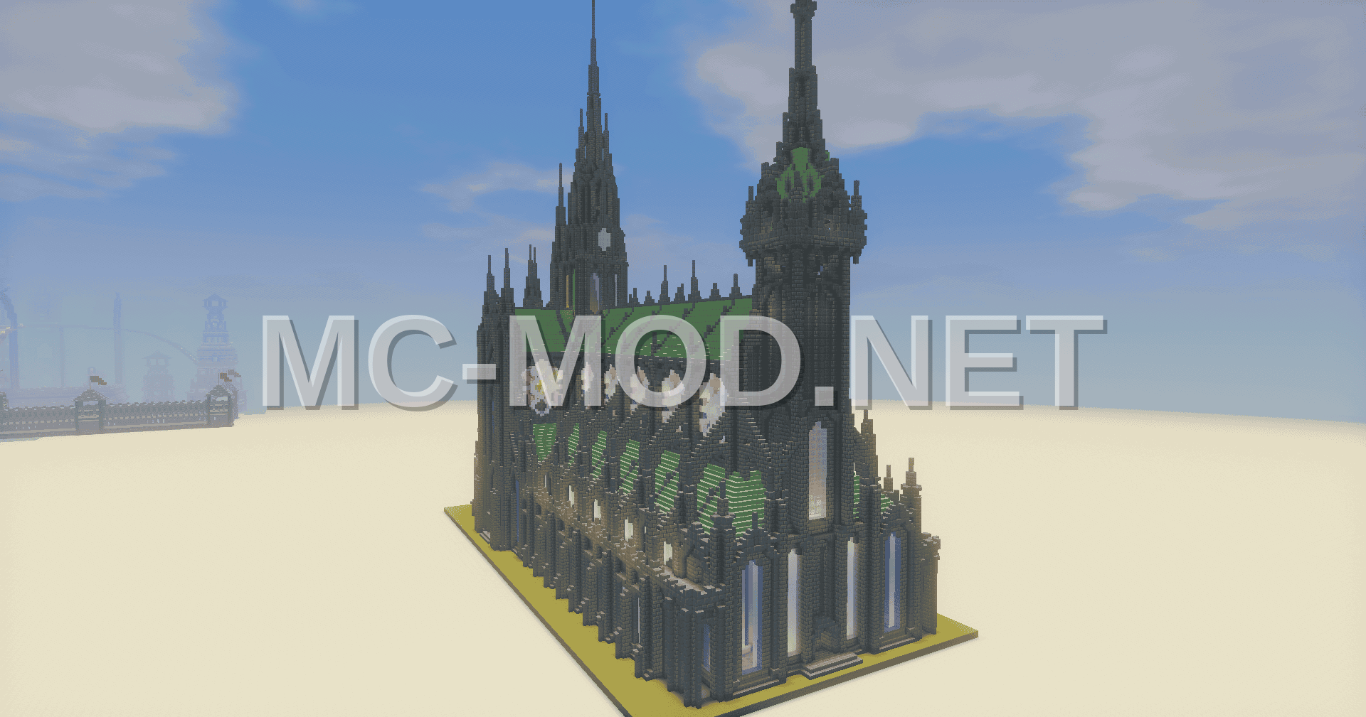 Gothic Style Cathedral Structure
