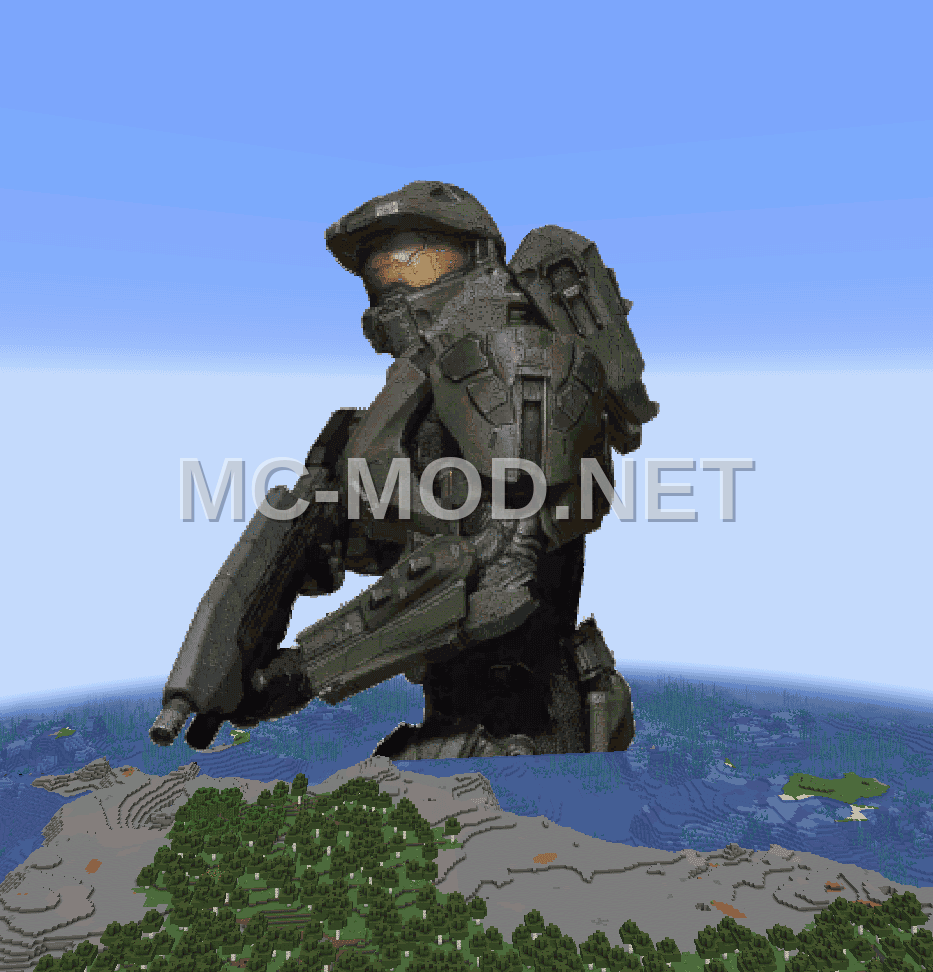 Halo Character Pixel Art