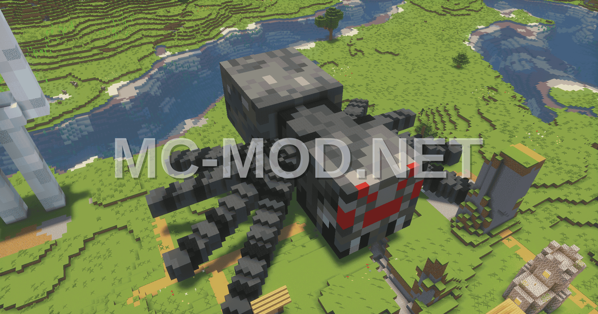 Hostile Mob Statues and Figures