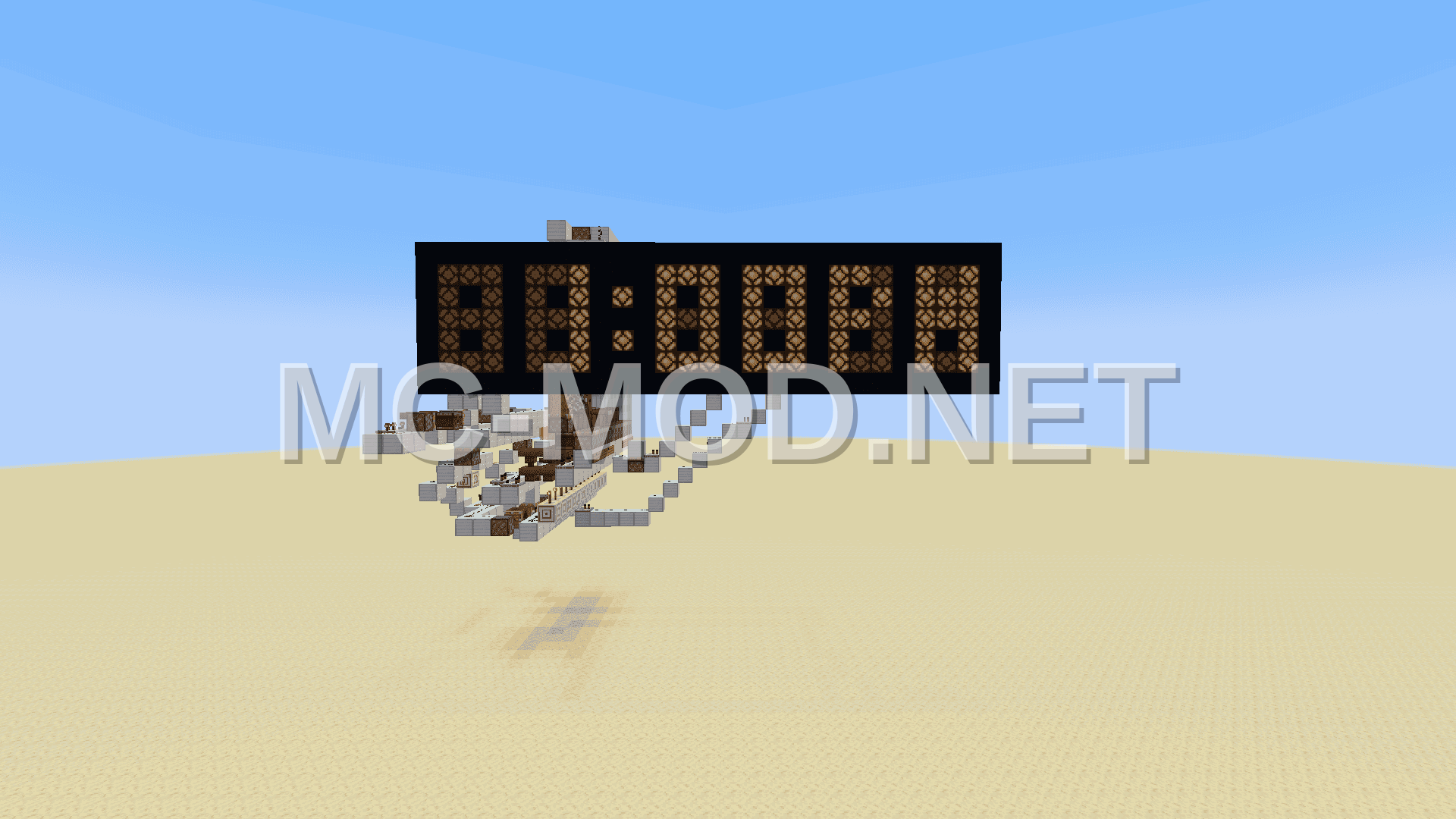 In-Game Time Digital Clock