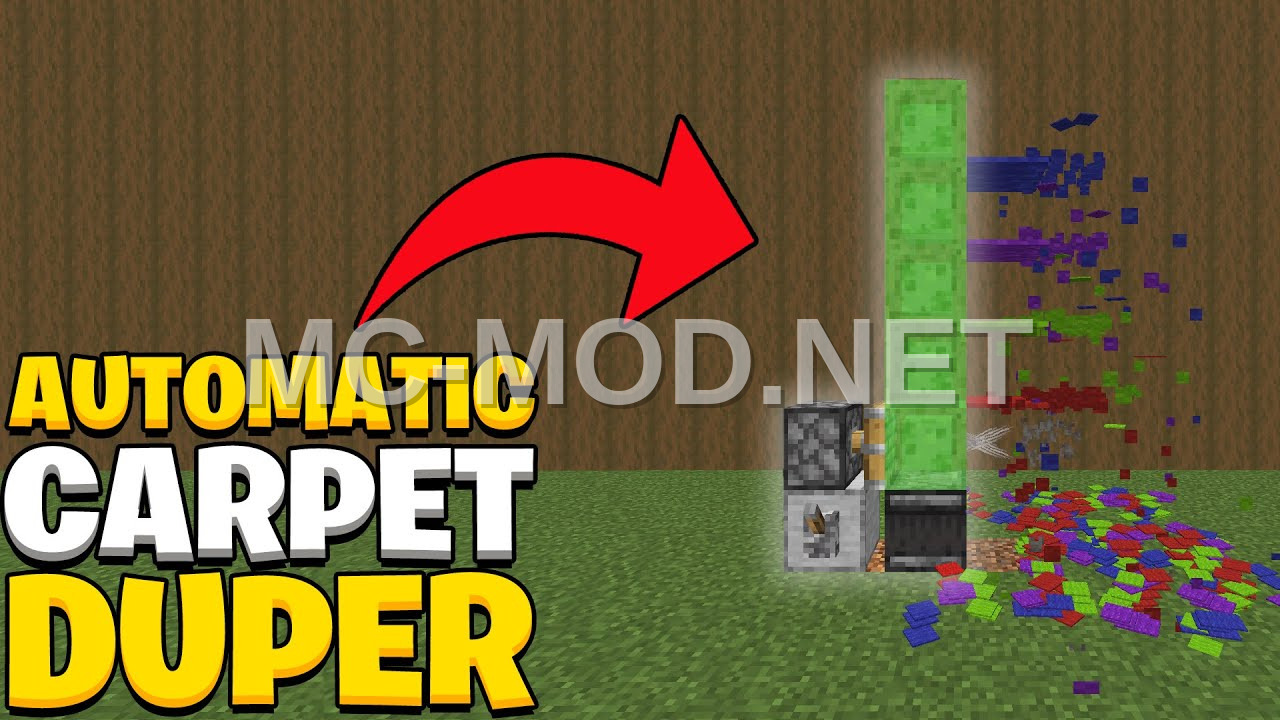 Infinite Carpet Production Farm Schematic