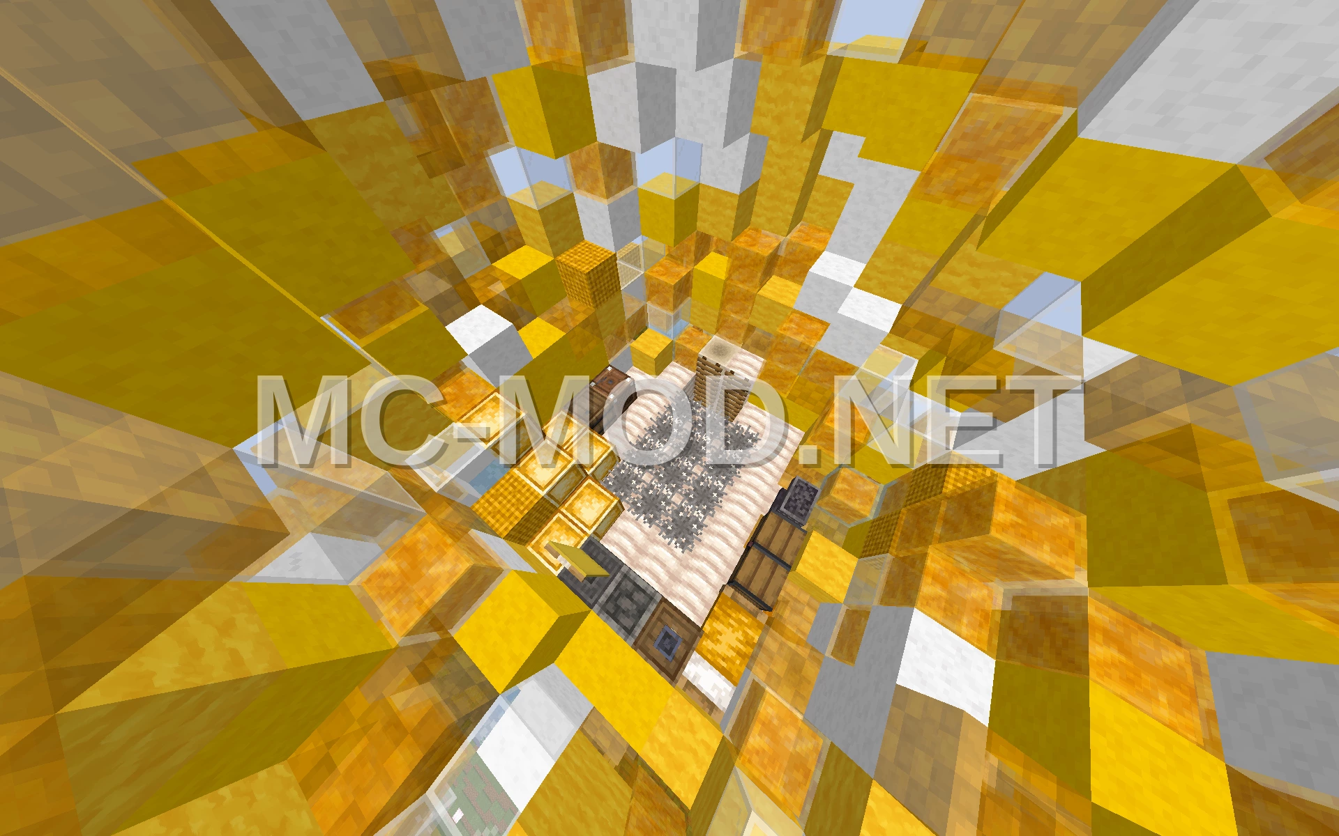 Inhabitable Yellow Mushroom House