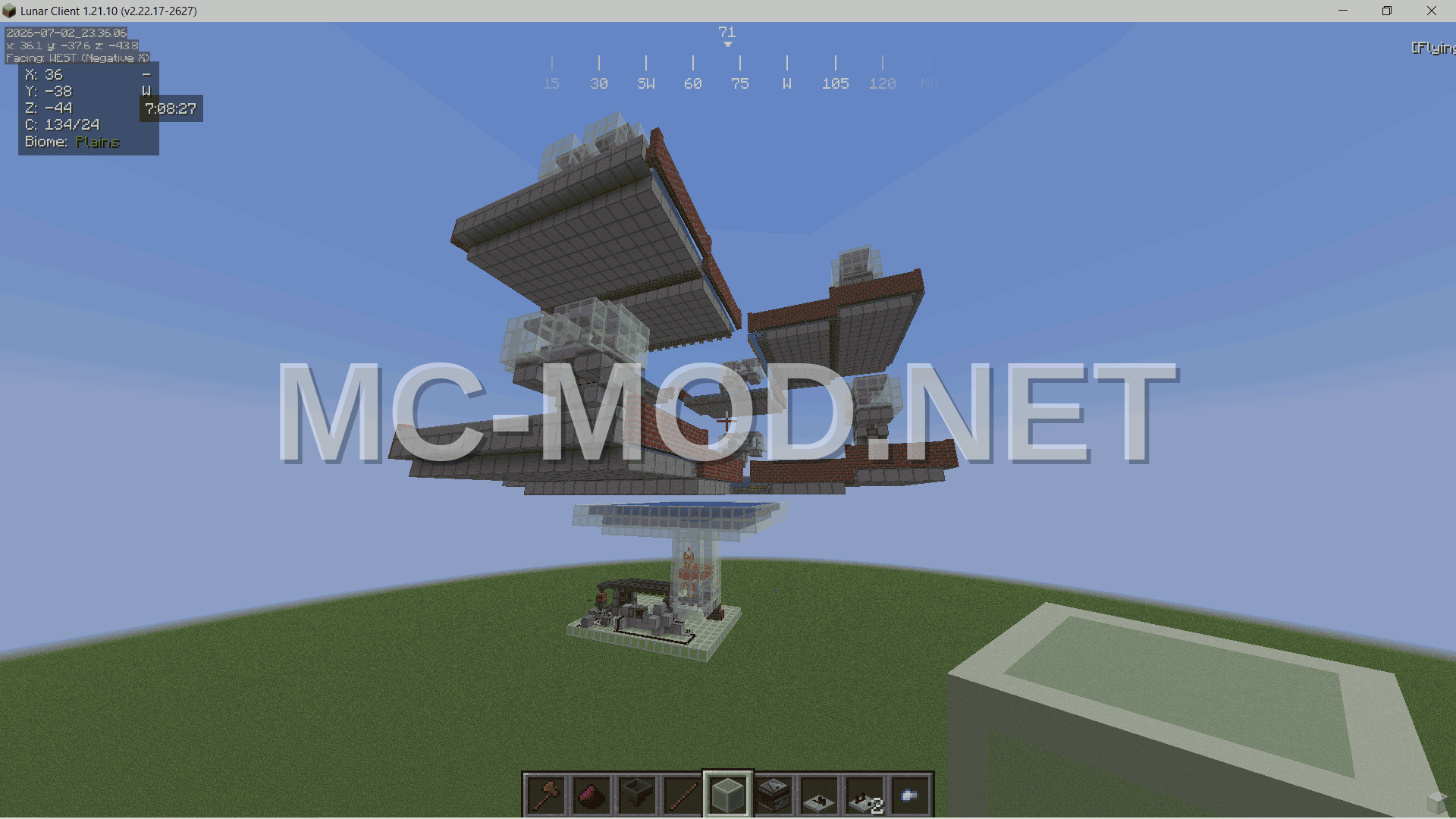 Iron Farm For 1400/hr With Auto-Crafter