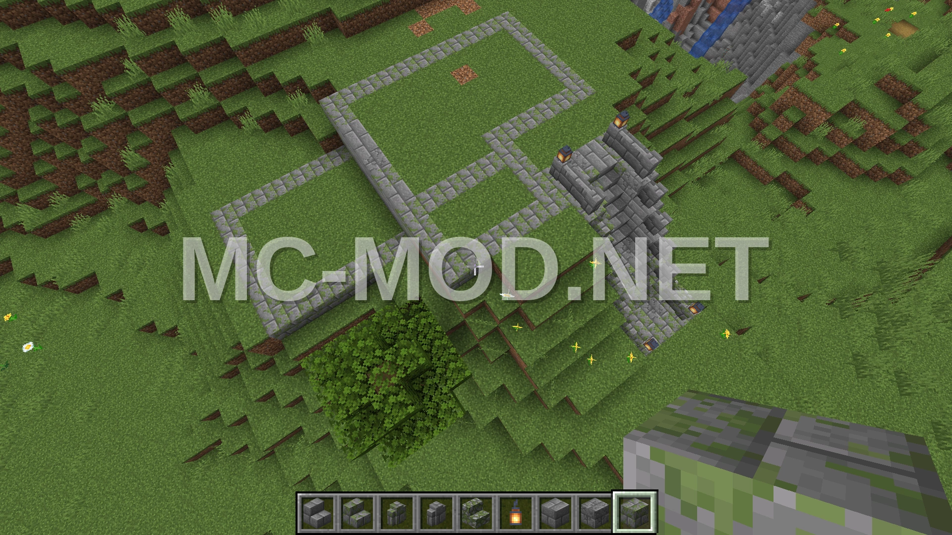 Jack View House Foundation and Terraforming Layout