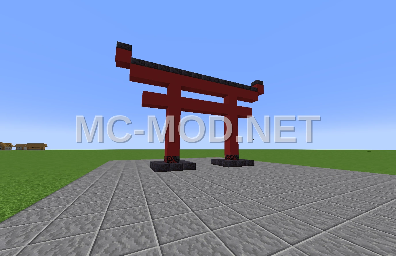 Japanese Shinto Shrine Structure