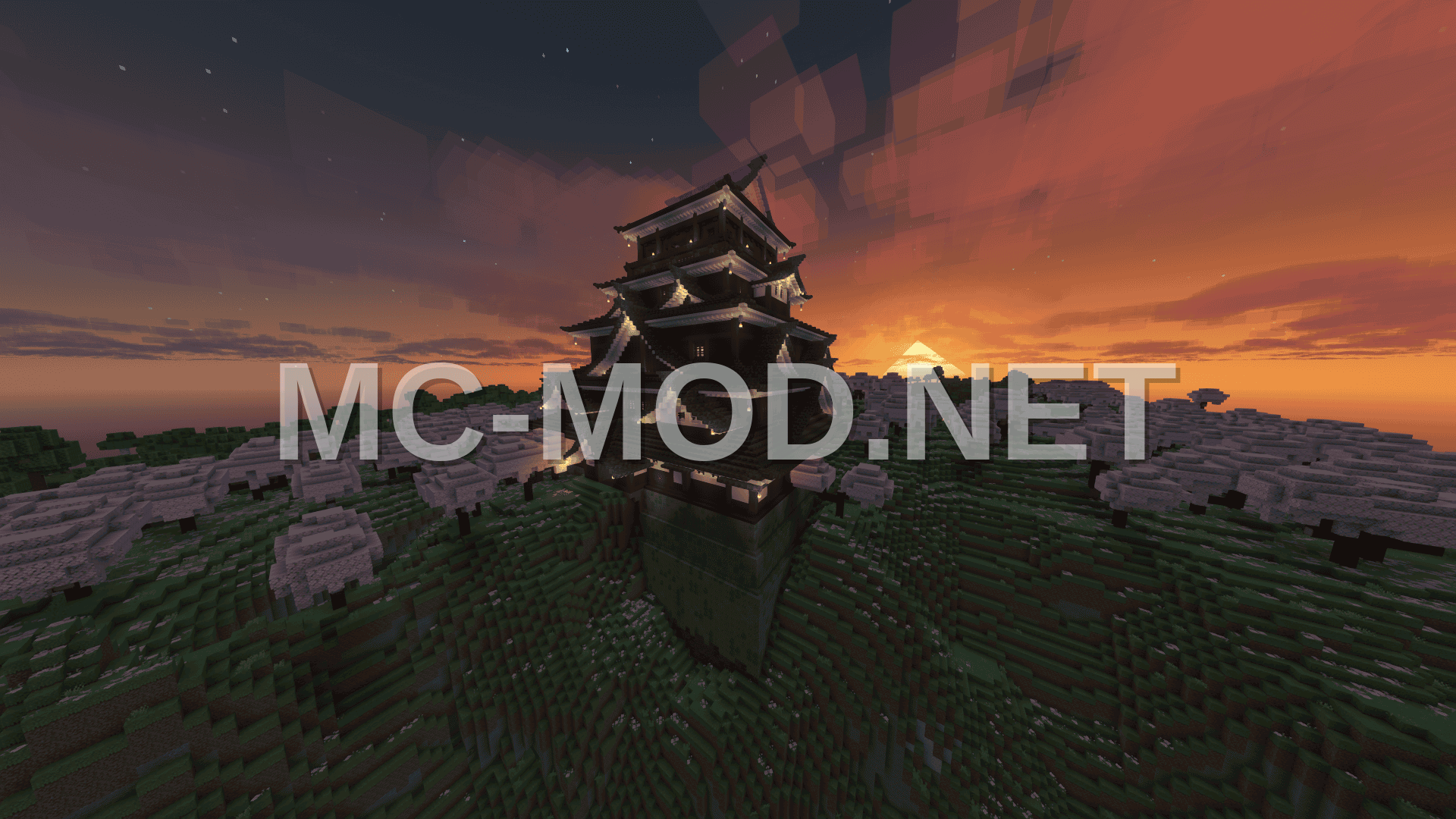 Medium Japanese Temple