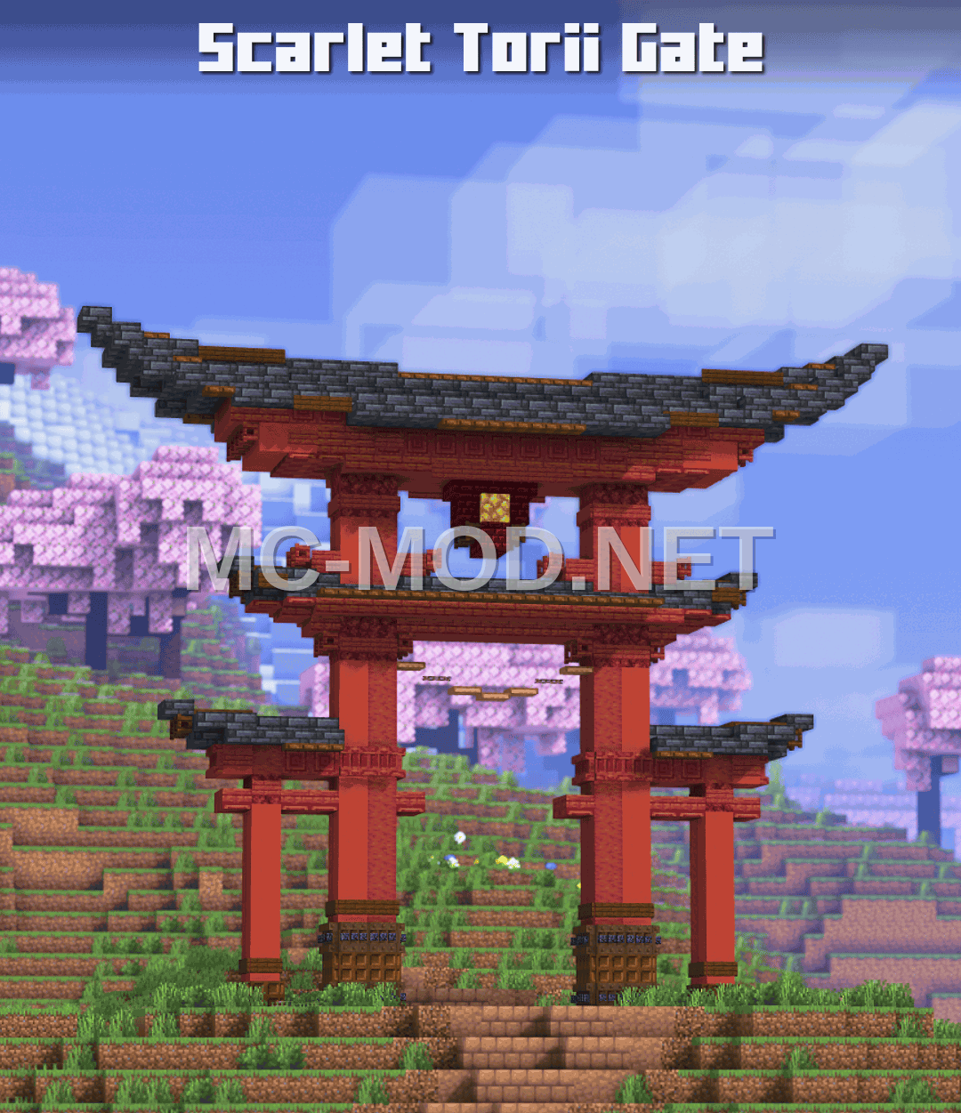 Japanese Torii Nether Portal
