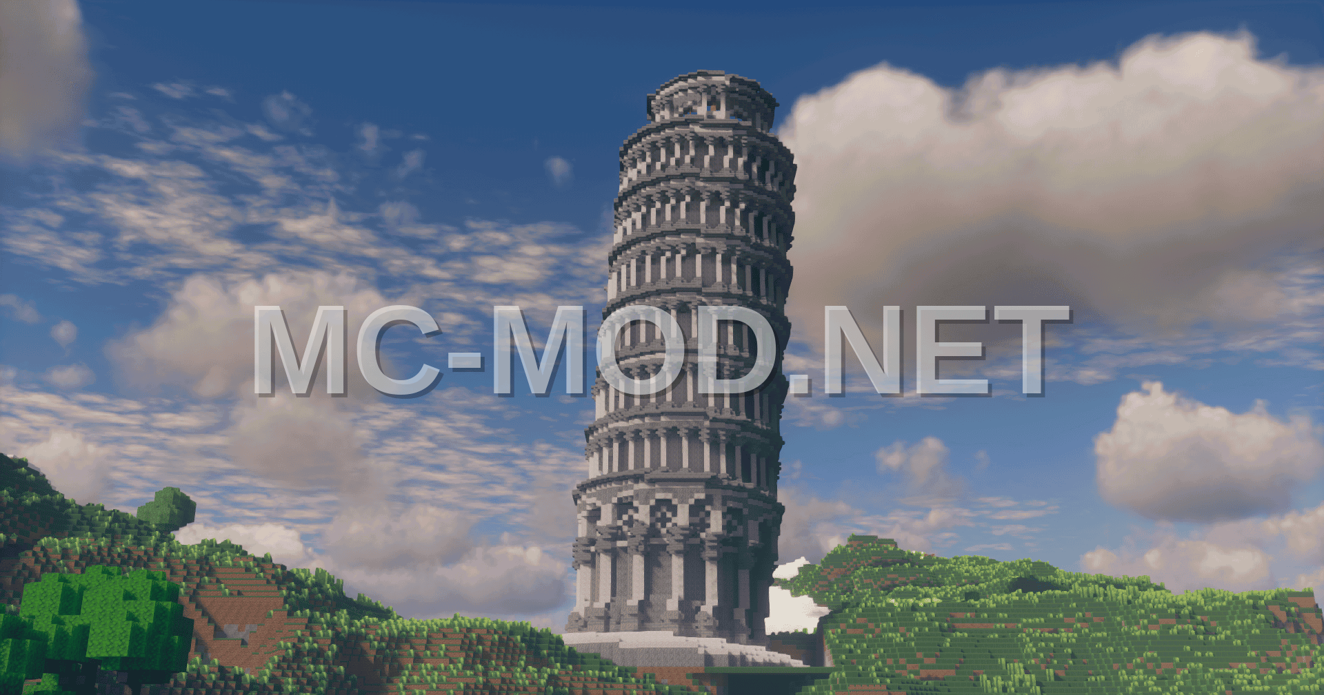 Leaning Tower of Pisa Architectural Replica