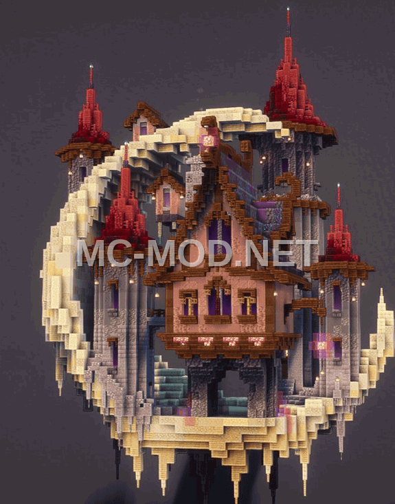 Lunar Palace Decorative Castle Build