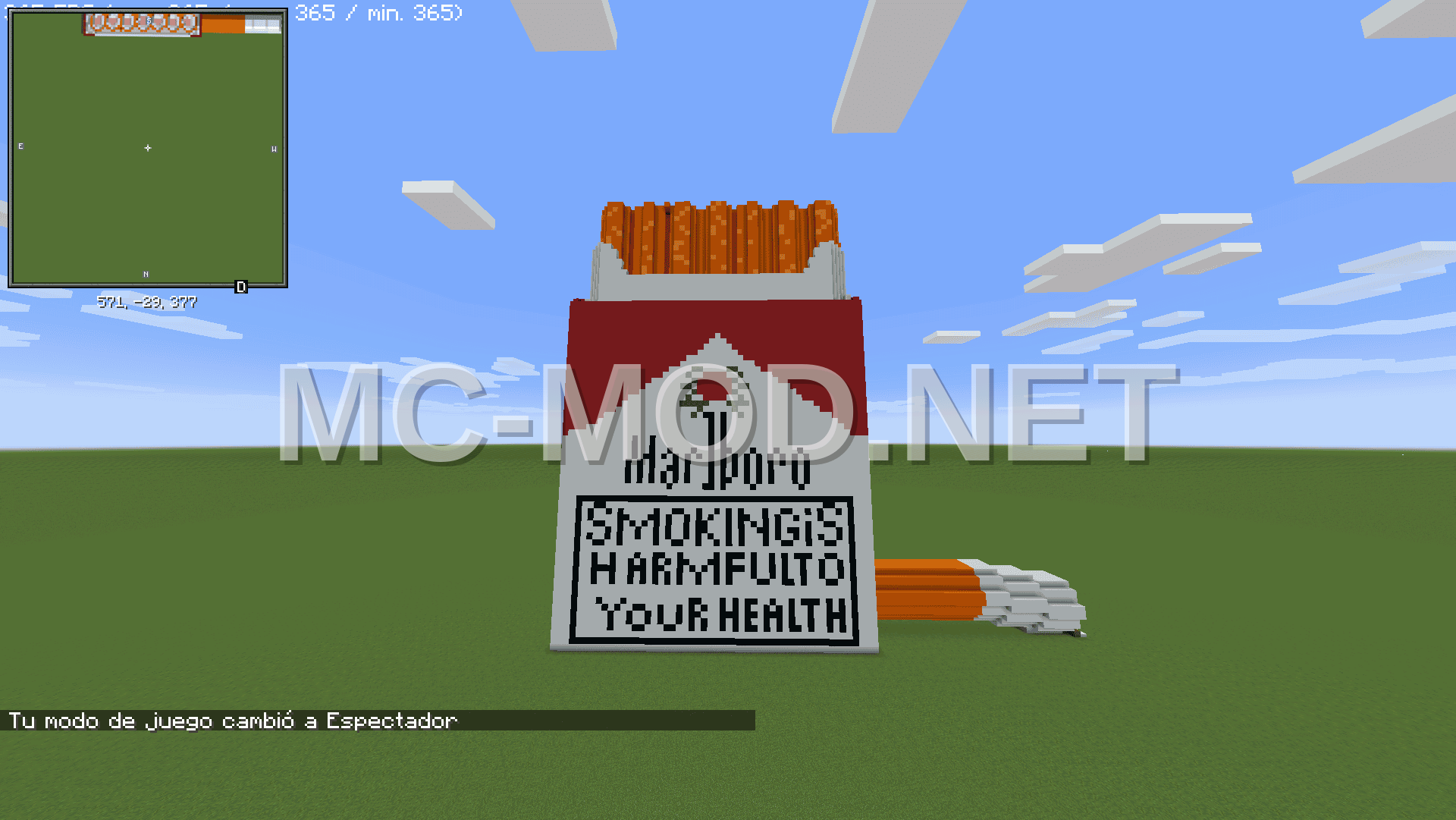 Marlboro Cigarette Box Decoration
