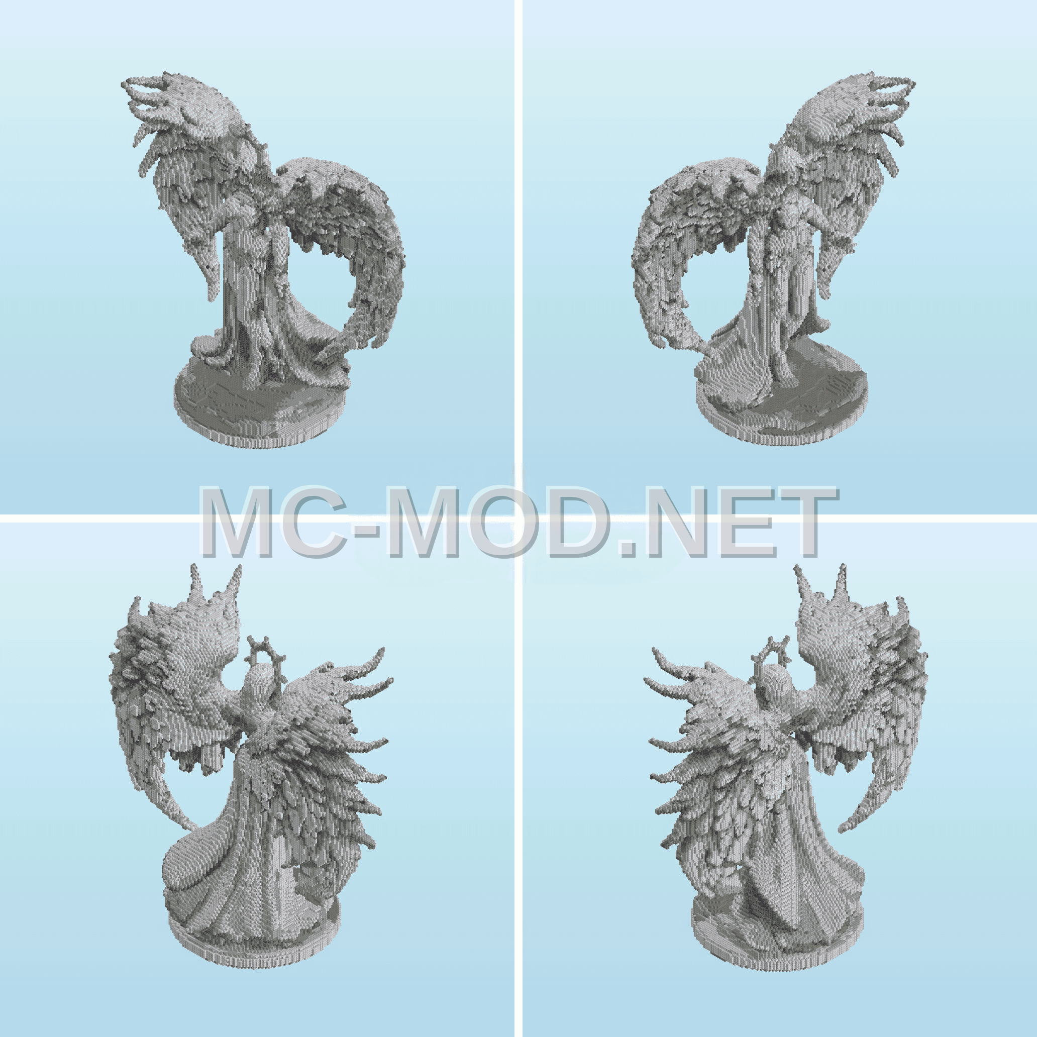 Massive Angel Statue