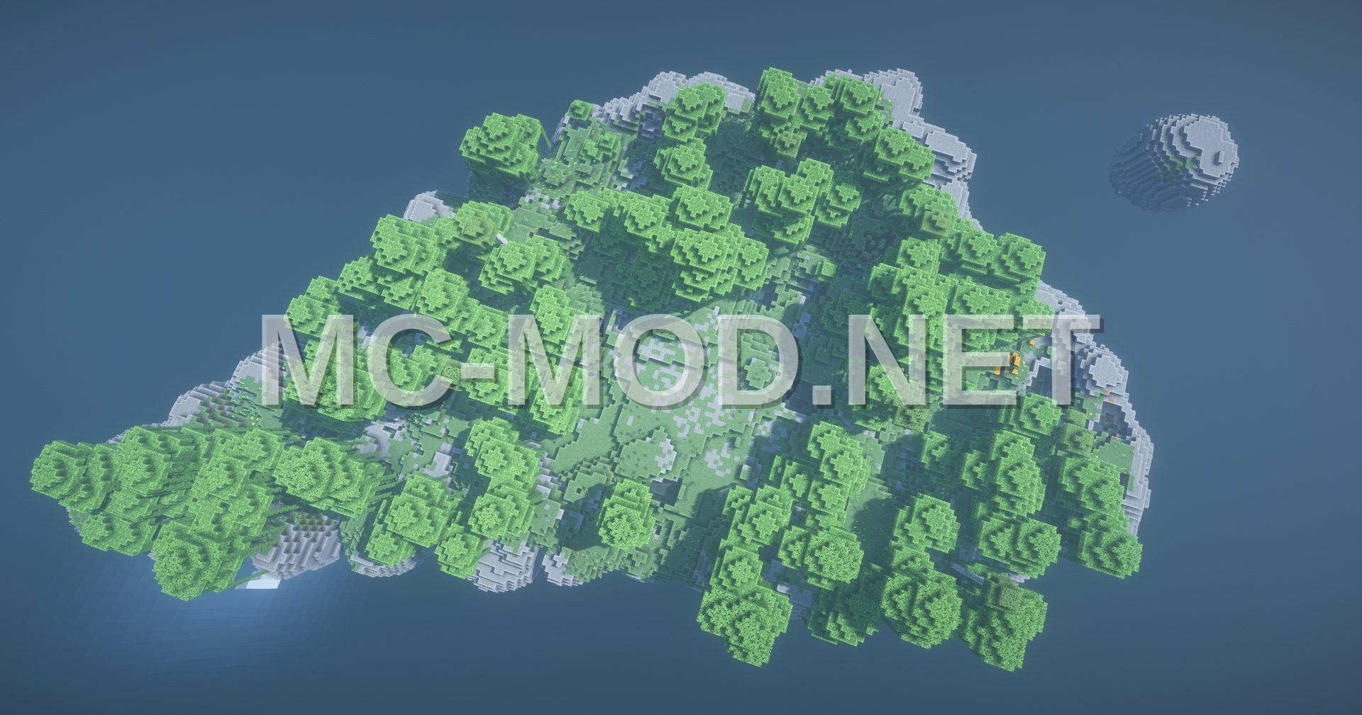 Massive Floating Island Structure