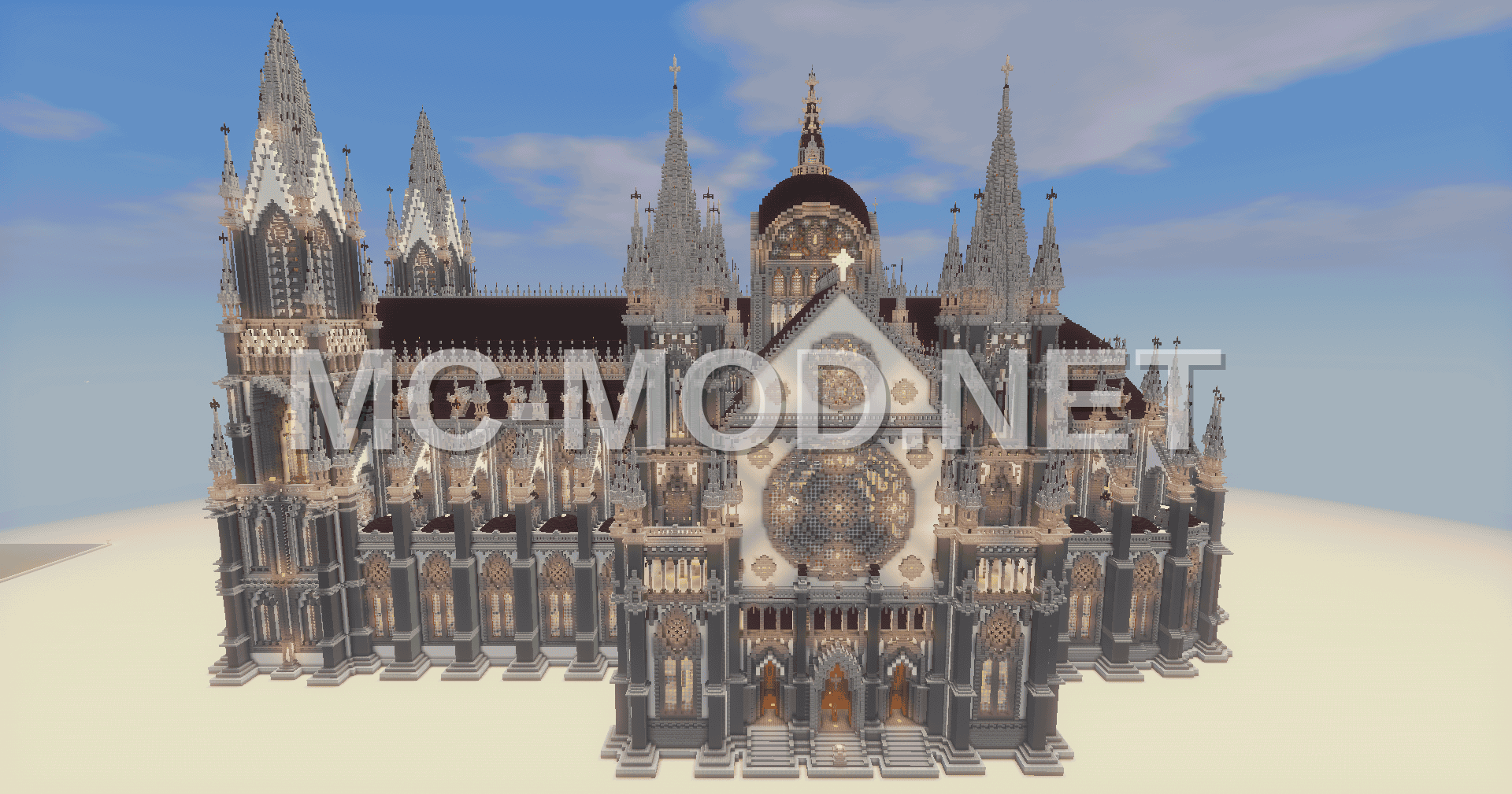 Massive Gothic Medieval Church Build